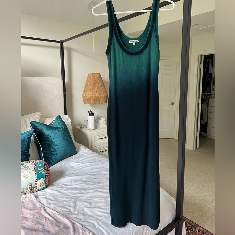 COTTON CITIZEN Verona Midi Dress Ombre size S